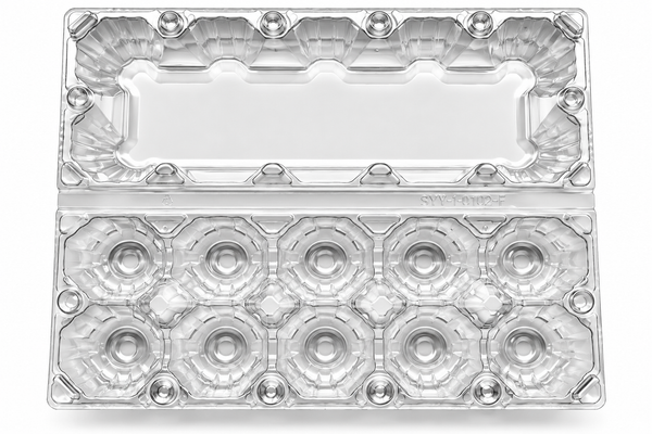 Kraftig plastäggkartong 10-pack – 100 st