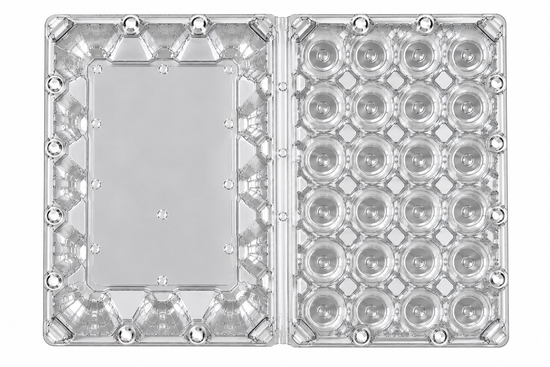 Kraftig plastäggkartong 24-pack – 100 st